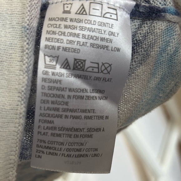 LOGO |  Long Sleeve Top ( L) Blue Camo - Picture 6 of 6